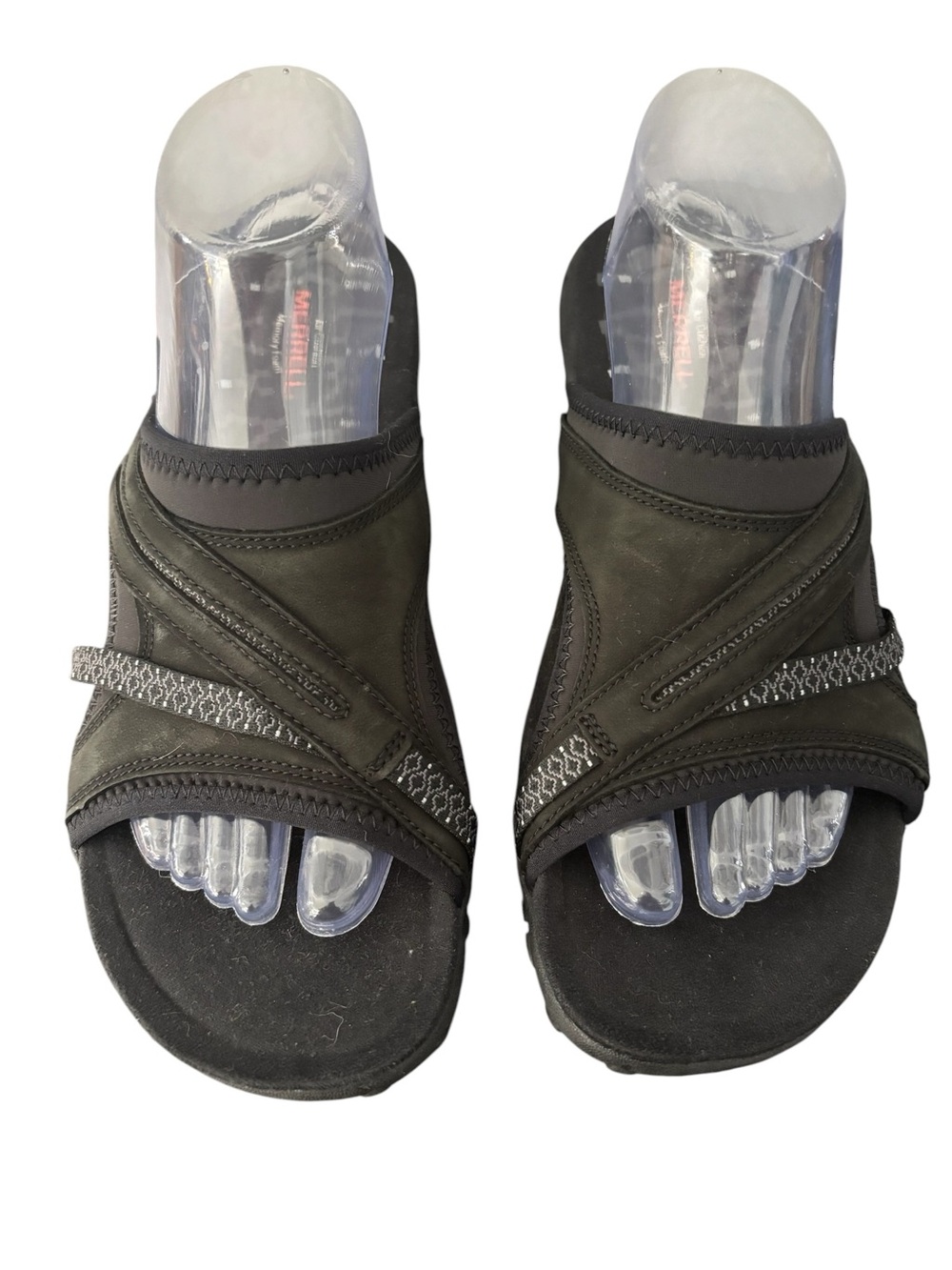 Merrell Terran II Slide Sandals Size 10 Black Night Gorpcore Outdoor Shoes